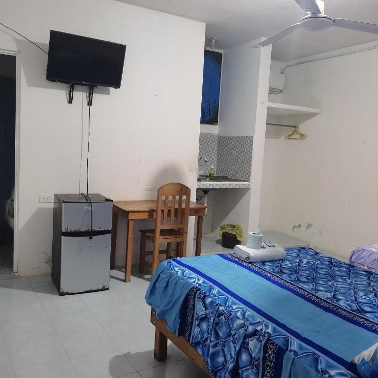 Blue Hotel - Habitación Estándar - 1 cama grande - 5