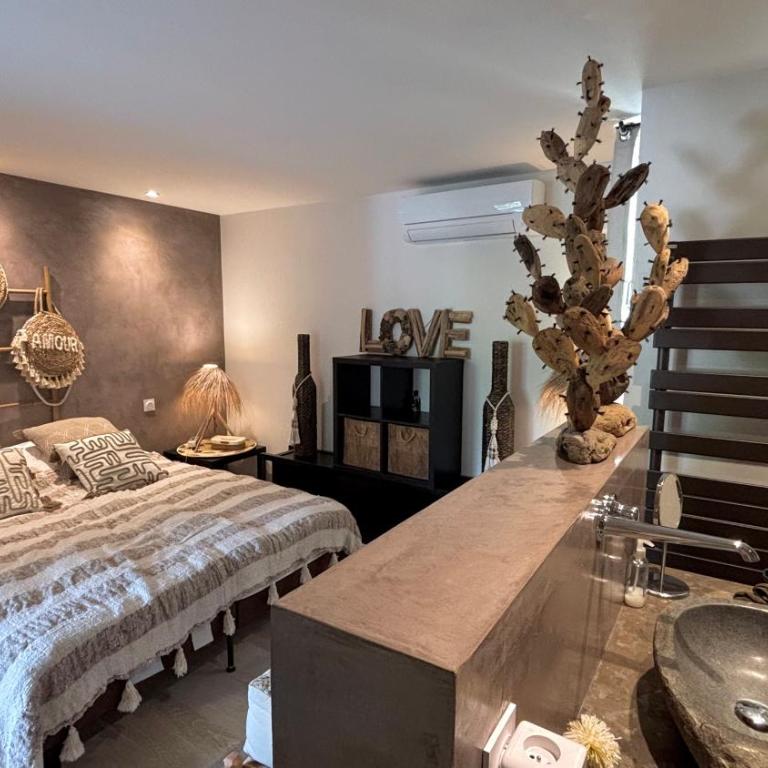 Boho - Appartement calme avec piscine & plage à pied - Apartamento de 2 dormitorios - 8