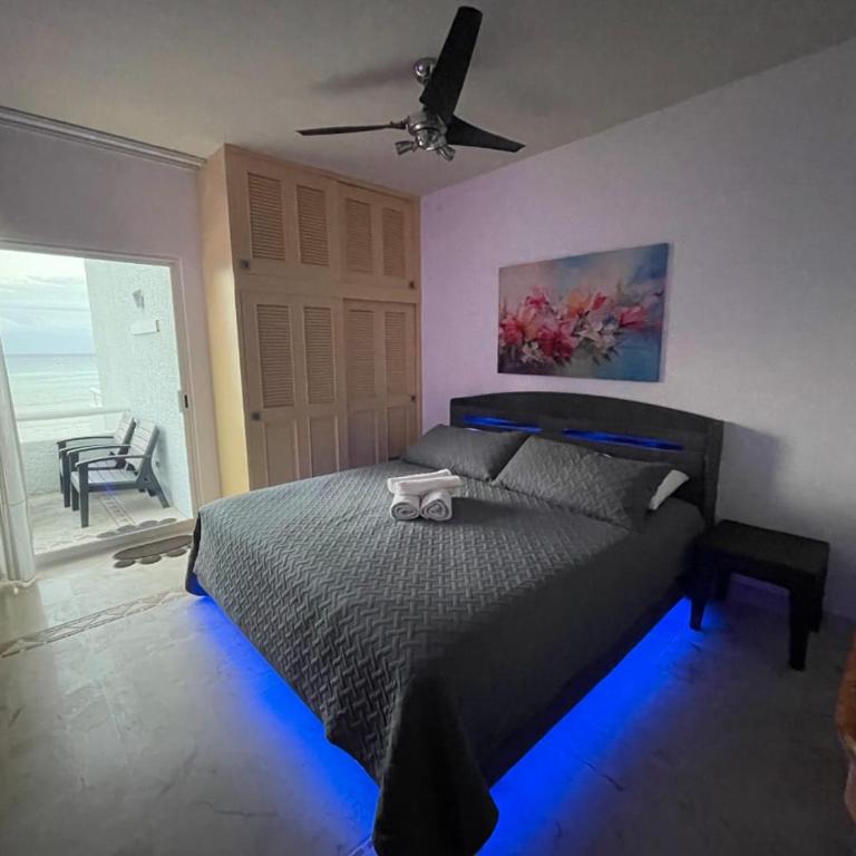 SUNSET FISHERMEN BEACH & SPA RESORT-Optional All Inclusive- 3 UNITS CHOICE-ROOM - 344A Ocean view with terrace- ROOM 344B No terrace, View from window to park - STUDIO 344C Ocean View Studio for 2- Playacar Beach, Phase 1-NO ELEVATOR! - Estudio con balcón - 10