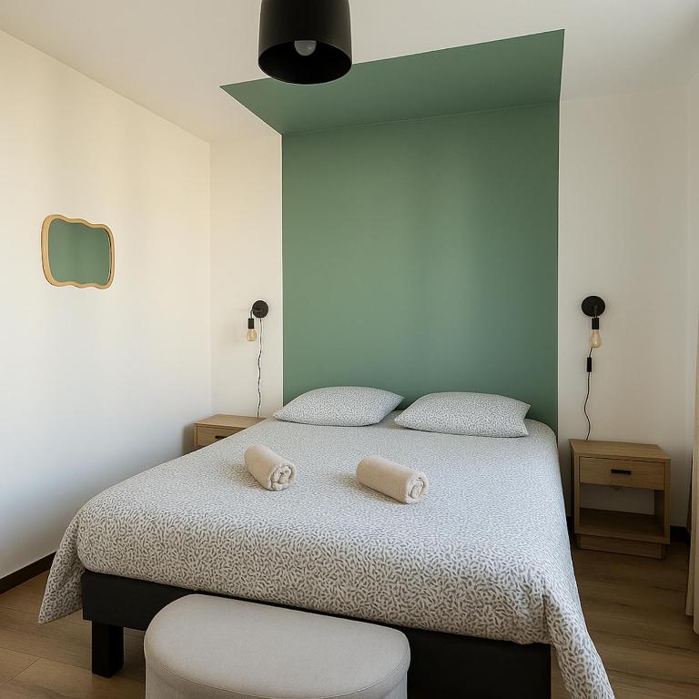 Les Sables de Palavas - T2 à 50m de la plage - clim, wifi - Appartement 1 Chambre - 6