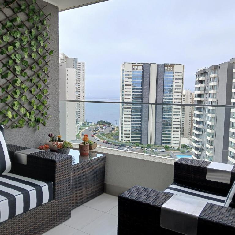 Costa Montemar Concón, acogedor depatamento - Apartamento de 1 dormitorio - 2