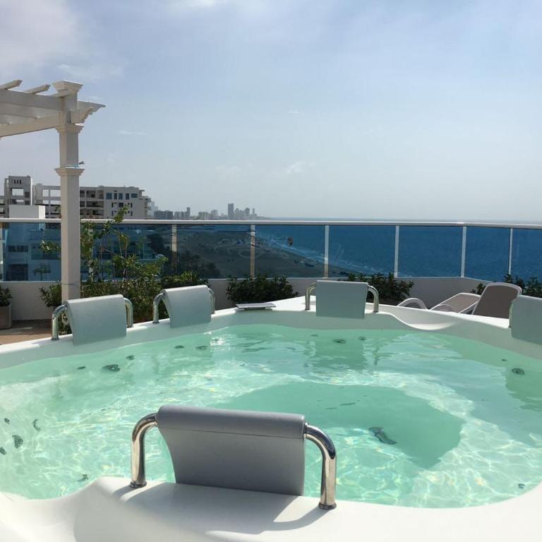 Apartamento luxury morros primera línea de playa cartagena - Two-Bedroom Apartment - 32