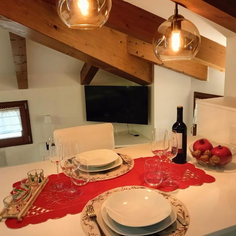 Attico delle Dolomiti - Apartment mit 2 Schlafzimmern - 18