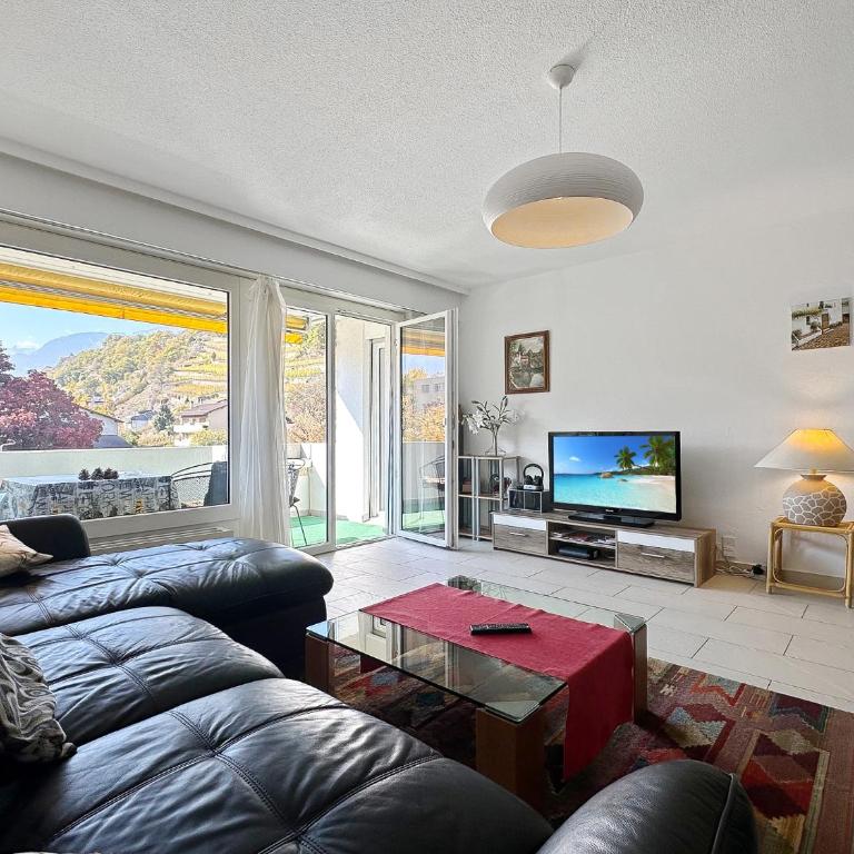 Casa Alps Sion - Swiss Alps - Apartment mit Aussicht und Balkon - 2
