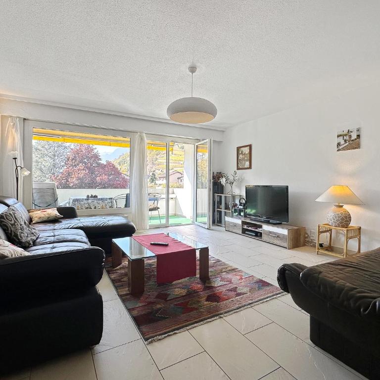 Casa Alps Sion - Swiss Alps - Apartment mit Aussicht und Balkon - 3