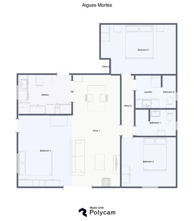 Maison 4 à 6 pers Quartier calme Tout confort - Haus mit 2 Schlafzimmern - 9