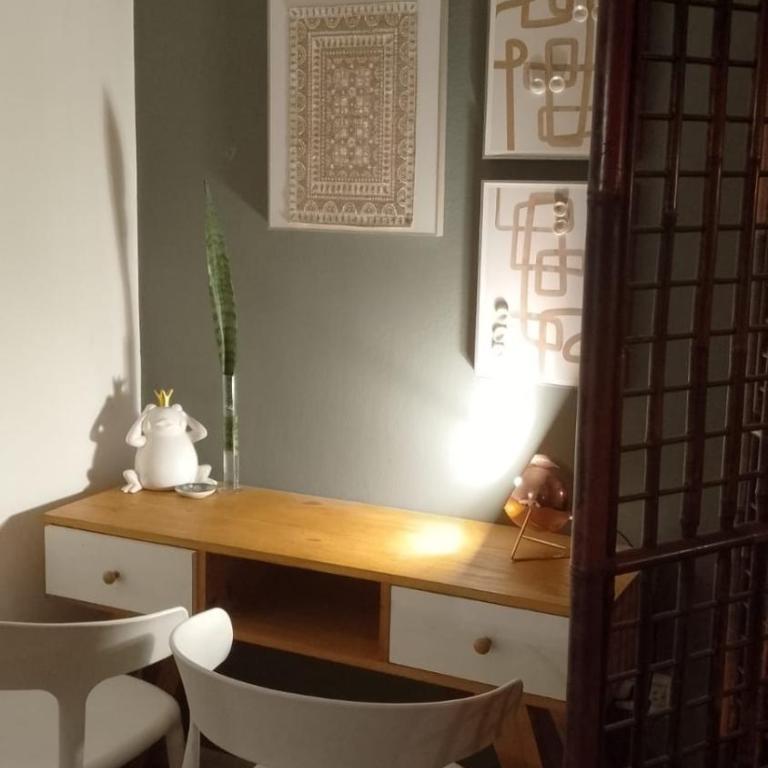 Departamento con cochera terraza y asador - Apartamento de 1 dormitorio - 8