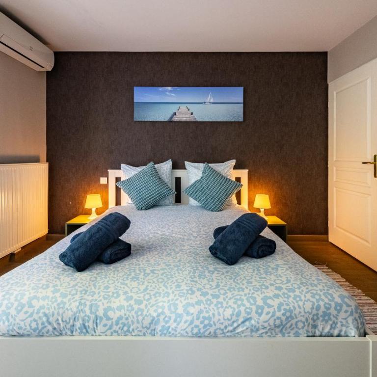 Appart Confort Max 6 Personnes Parking Gratuit - Apartamento de 2 dormitorios con terraza - 4