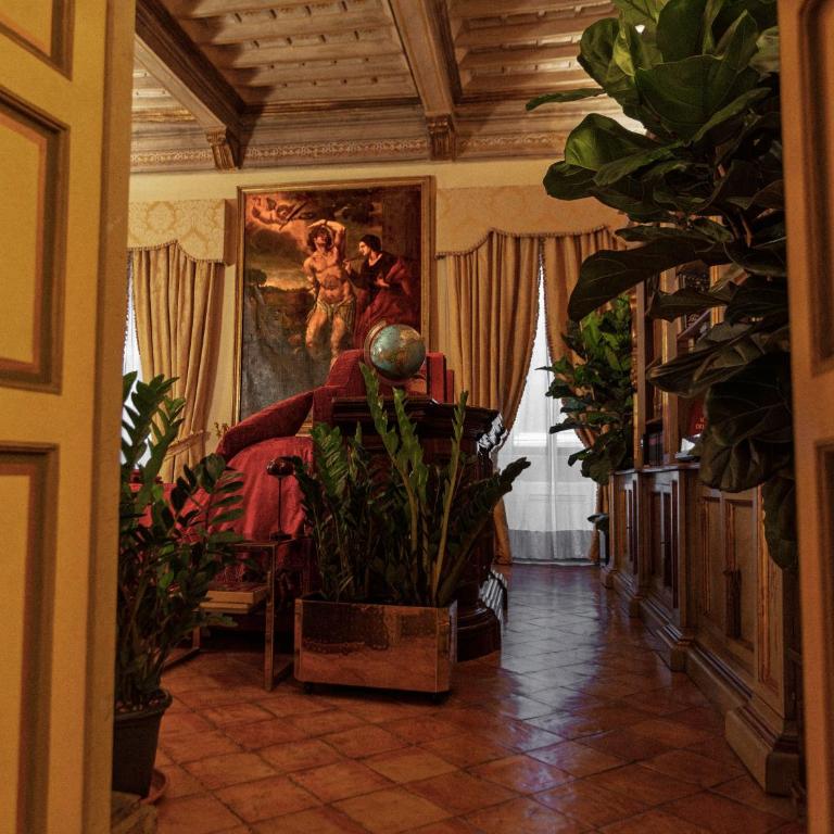 Baroque Palazzo with Original Old Master Painting, Near Piazza Navona - Casa con 1 Camera da Letto - 15