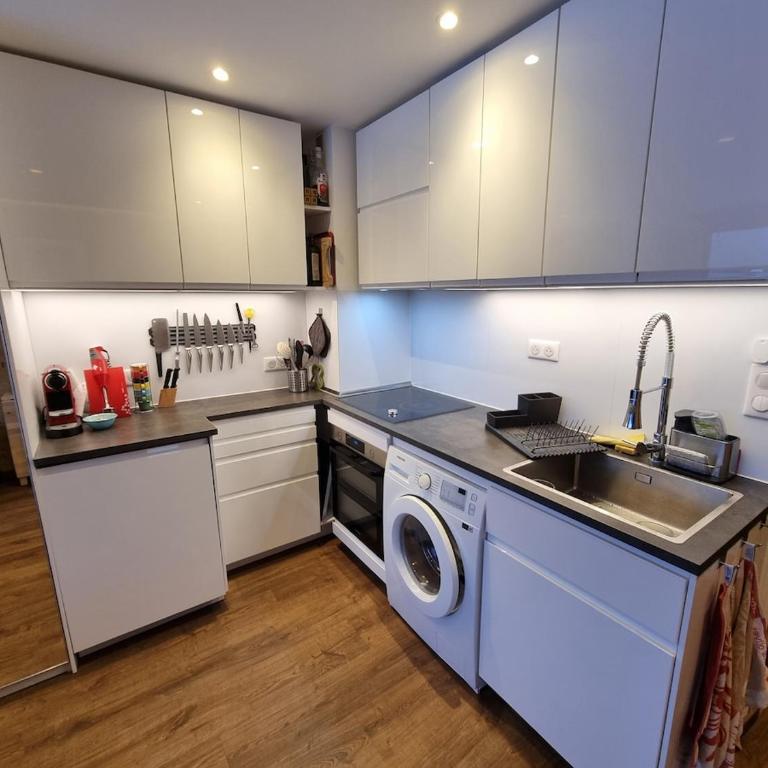 Studio rénové - balcon plein sud - Appartamento con 1 Camera da Letto - 7