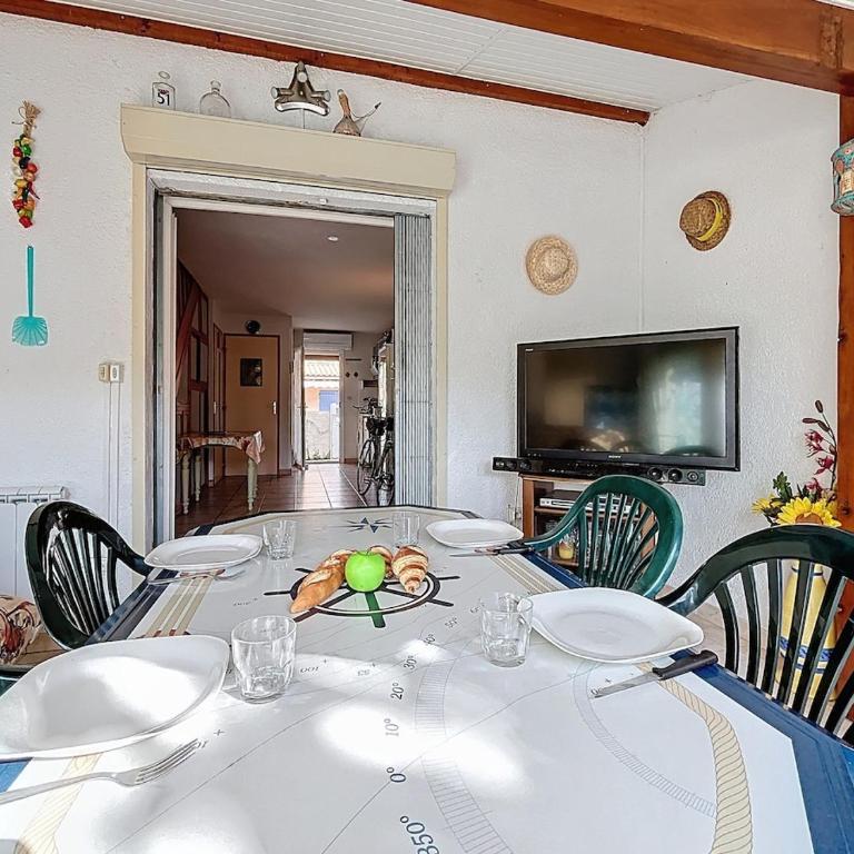 L'Ulysse - 5pers - Climatisation - plage à 200 m - Two-Bedroom Villa - 4
