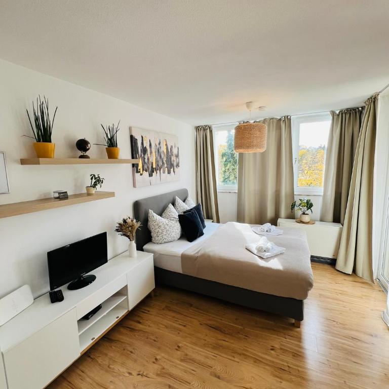 Ferienwohnung AllgäuSchatz Kempten - Apartment mit 1 Schlafzimmer - 1