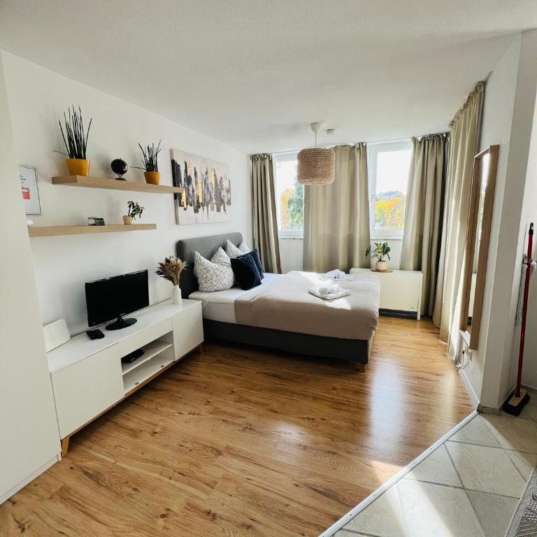 Ferienwohnung AllgäuSchatz Kempten - Apartment mit 1 Schlafzimmer - 19