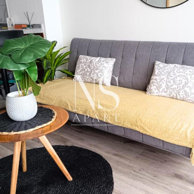 Vista al Mar Dpto Céntrico con estacionamiento Cercano a Mall- NS APART - Apartamento de 1 dormitorio con balcón y vistas al mar - 8