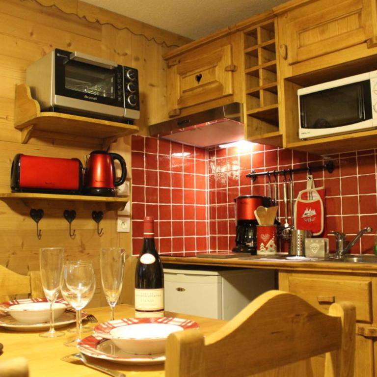 Chalet des pistes - Appartement avec Vue sur la Montagne - 5