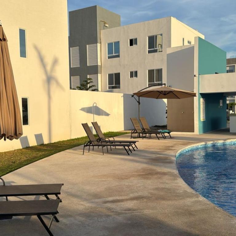 Departamento familiar en Cancún Poligono Sur - Apartamento de 3 dormitorios - 31