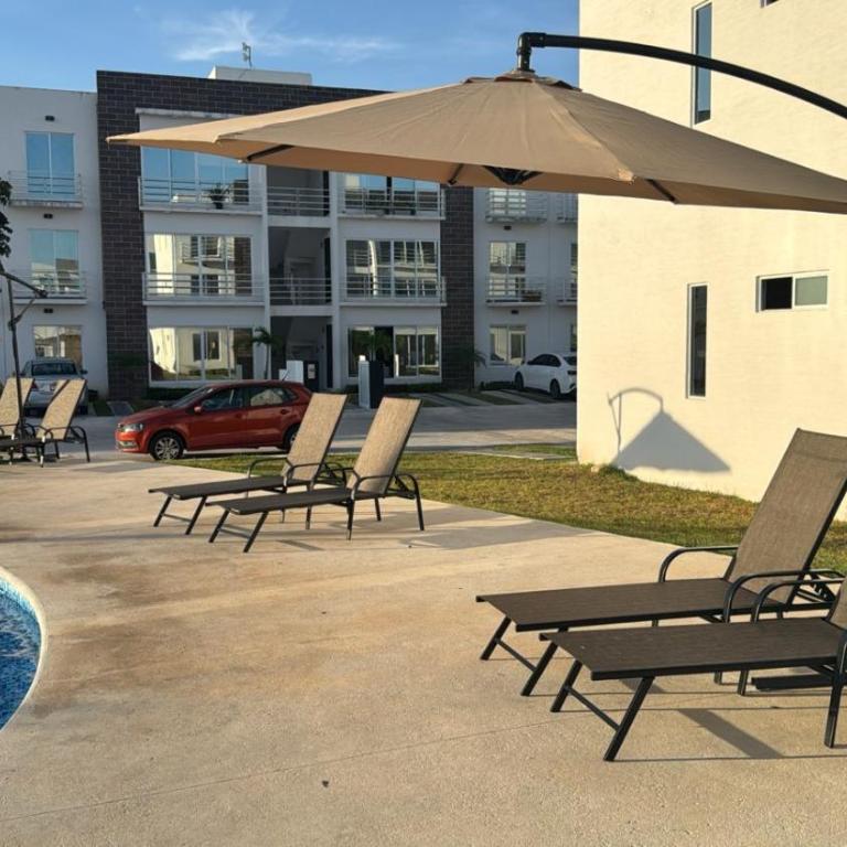 Departamento familiar en Cancún Poligono Sur - Apartamento de 3 dormitorios - 30