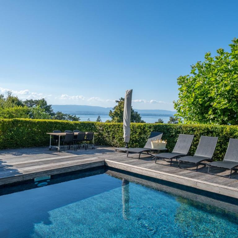 Villa heart of Evian swimming pool - Villa - 37