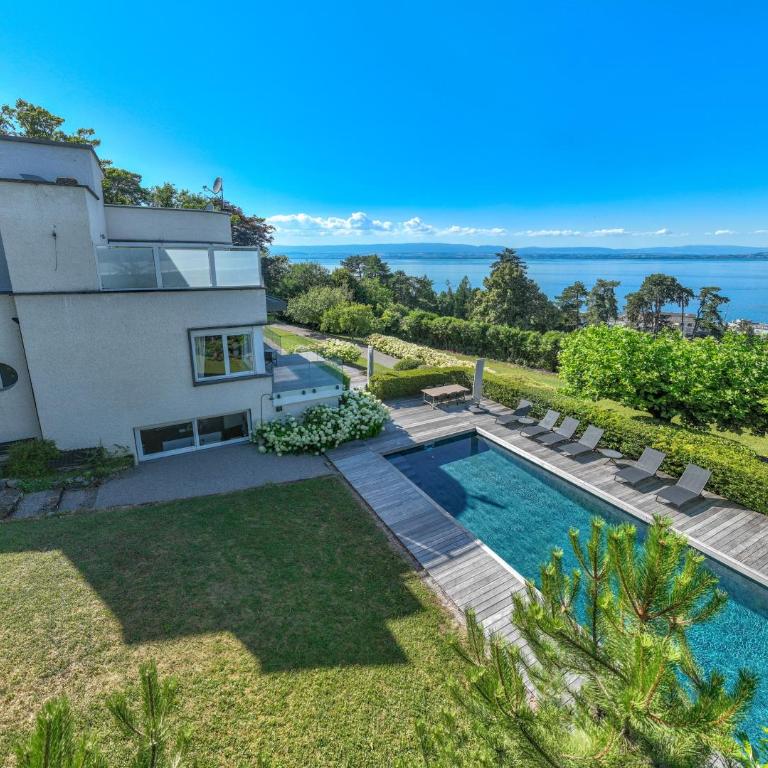 Villa heart of Evian swimming pool - Villa - 38
