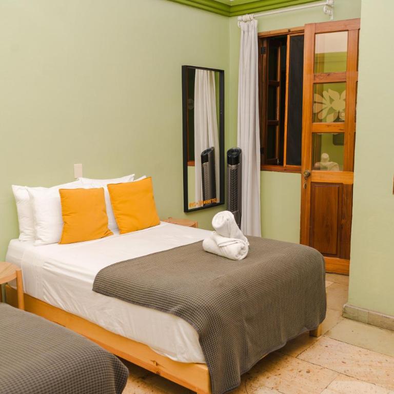 Viajero Oaxaca Hostel - Habitación Cuádruple Superior - 4