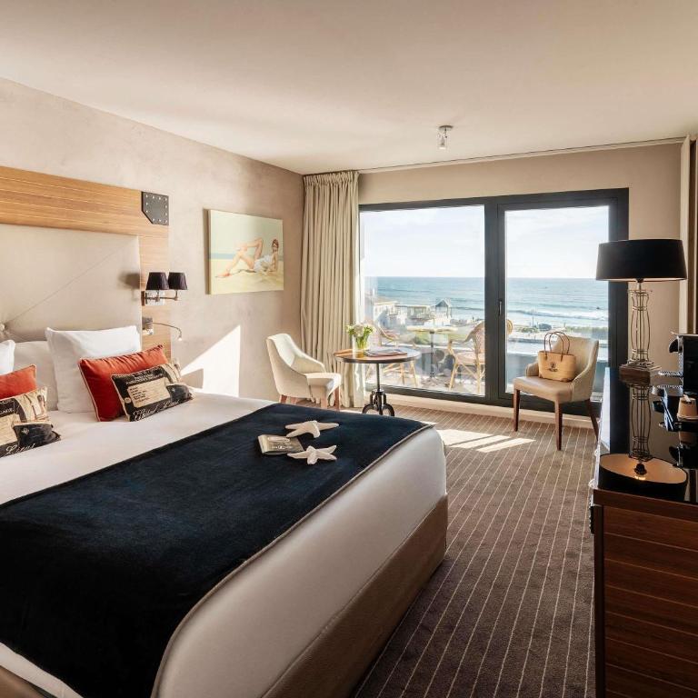 Côte Ouest Thalasso & Spa Les Sables d'Olonne - MGallery Collection - Superior Room with One Queen-Size Bed or Two Single Beds and Balcony - Sea View - 1
