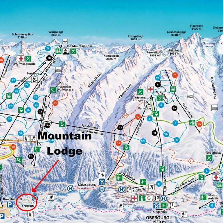 Mountain Lodge Obergurgl Ski & Bike in Chalet - Villa - 34