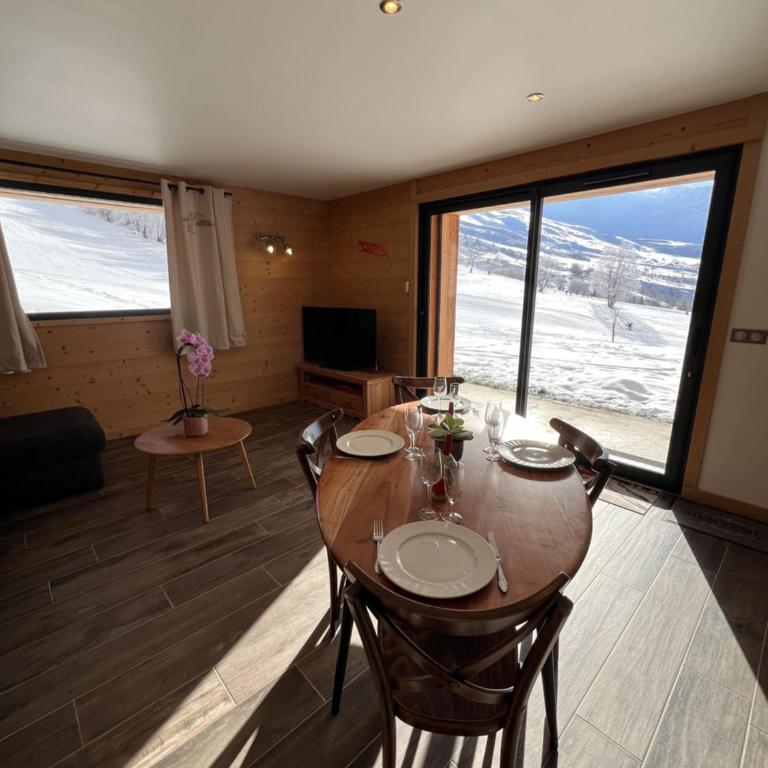 Le Zelfée appartement de 4 personnes à Albiez-Montrond - Appartement 1 Chambre - Vue sur Jardin - 6