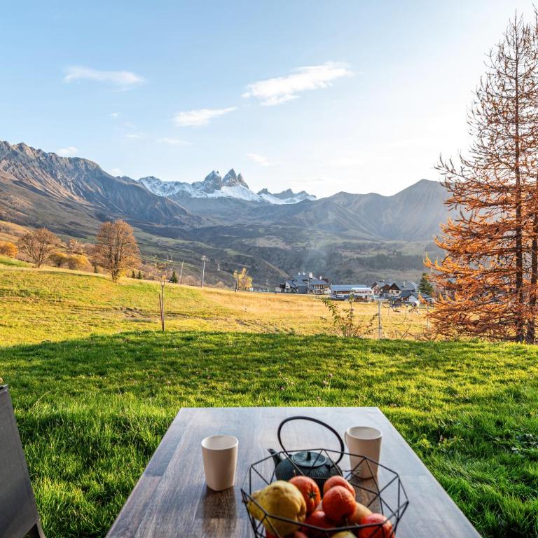 Le Zelfée appartement de 4 personnes à Albiez-Montrond - Appartement 1 Chambre - Vue sur Jardin - 32