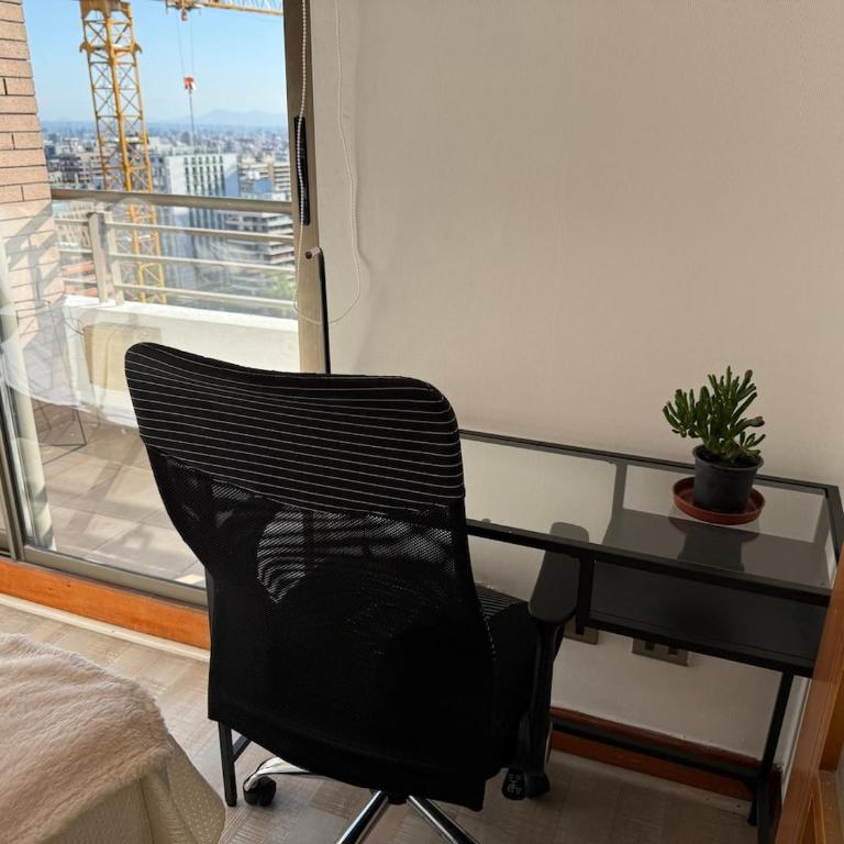 Las Condes Skyline Steps from Parque Arauco - Apartamento de 1 dormitorio - 20