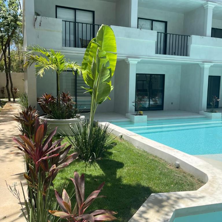 Modern Studio in Core Tulum Pool Nature - Apartamento Suite - 2