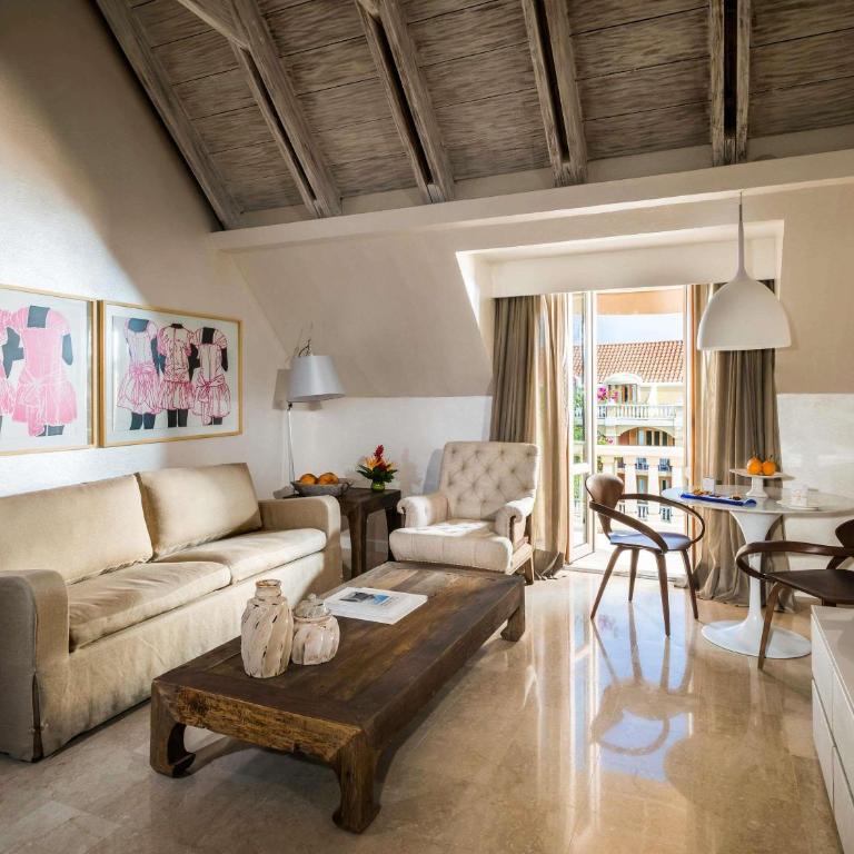 Sofitel Legend Santa Clara Cartagena - Suite Junior con balcón y vistas al mar - 1 cama extragrande - Planta superior - 6