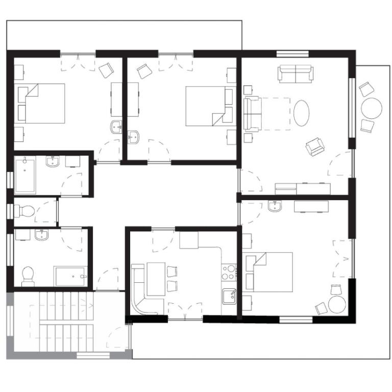 Ferienhaus Gioia - Apartment mit 3 Schlafzimmern - 22