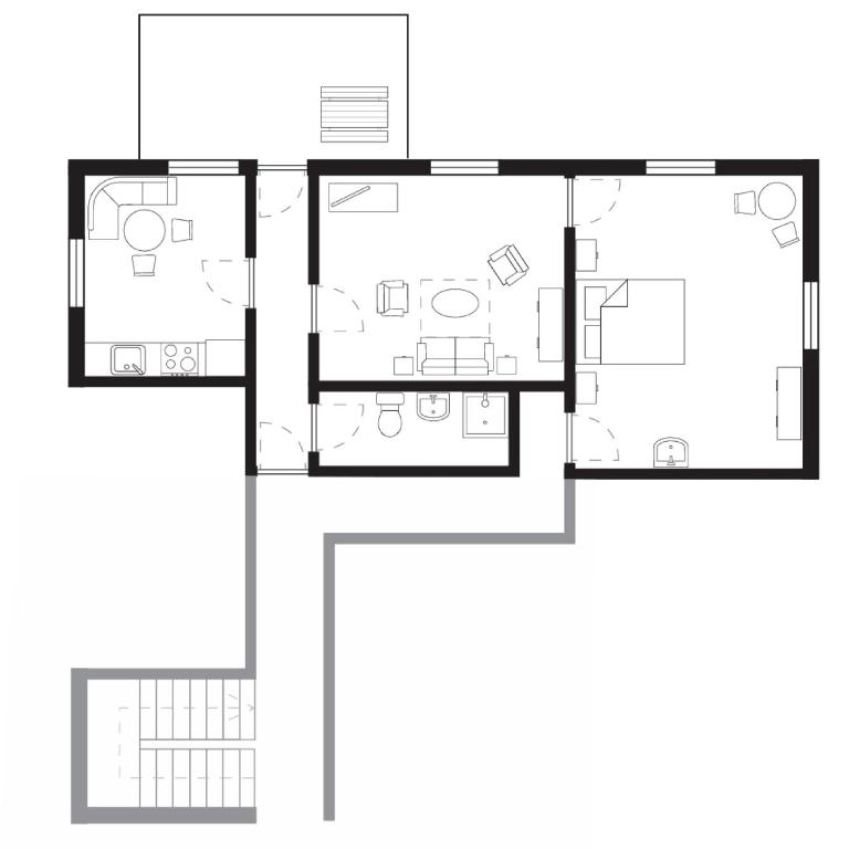 Ferienhaus Gioia - Apartment mit 1 Schlafzimmer und Dusche - 12