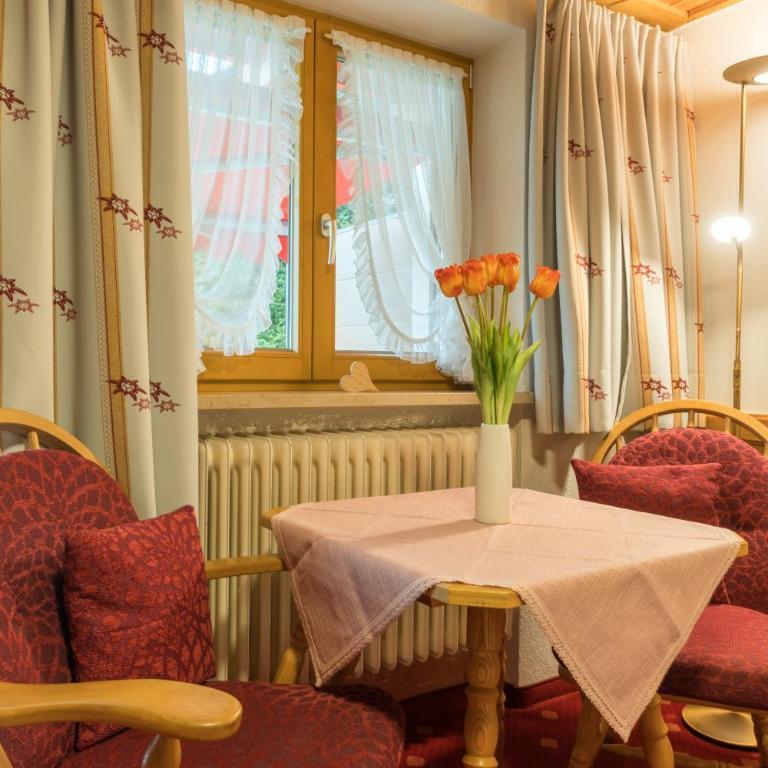 Berghof Mehlan - Doppelzimmer mit großer Terrasse - 9
