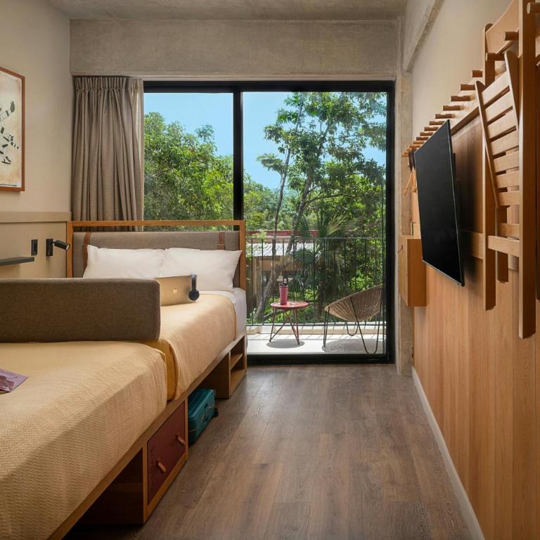 Moxy Tulum - Habitación Moxy con balcón - Cama grande - 1