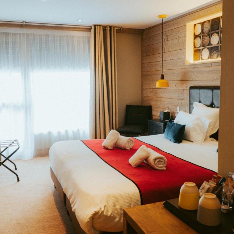 Hotel Edelweiss - Chambre Double ou Lits Jumeaux Deluxe avec Balcon - 5