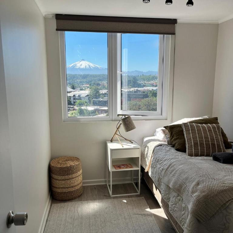 Departamento en condominio Villarrica vista a volcán y lago - Apartamento de 3 dormitorios - 3