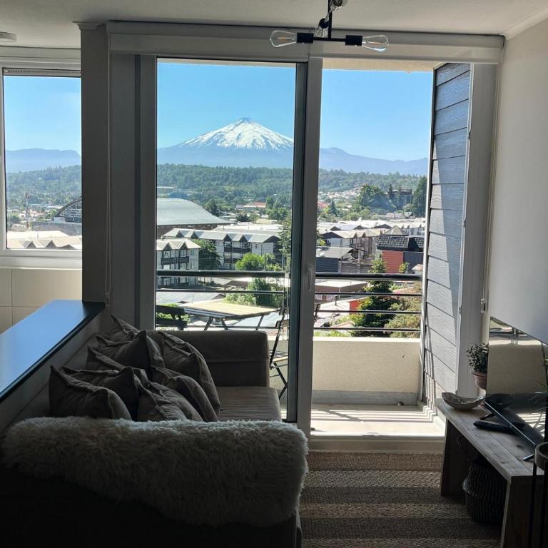 Departamento en condominio Villarrica vista a volcán y lago - Apartamento de 3 dormitorios - 5