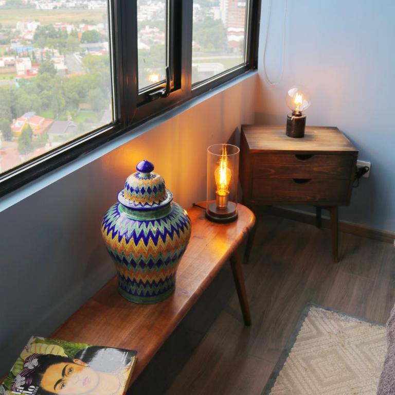 Volcano View Loft, Puebla Skyline1801 - Apartamento de 3 dormitorios - Planta Alta - 45