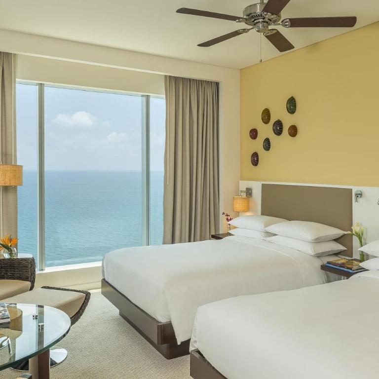 Hyatt Regency Cartagena - Habitación Doble con vistas al océano - 2 camas dobles - 2
