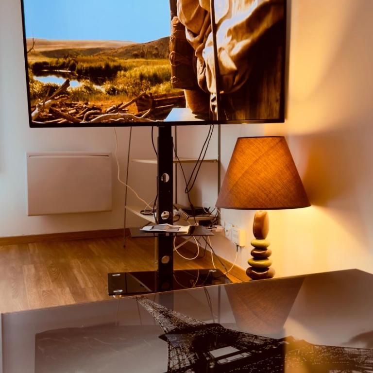 T2 Tout confort TV 55' avec canal séries netflix Disney Dazen Bein sport apple TV OCS paramount prime vidéo - Appartement 1 Chambre - 4