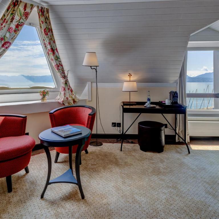 Romantik Hotel Mont Blanc au Lac - Deluxe Doppelzimmer - 5