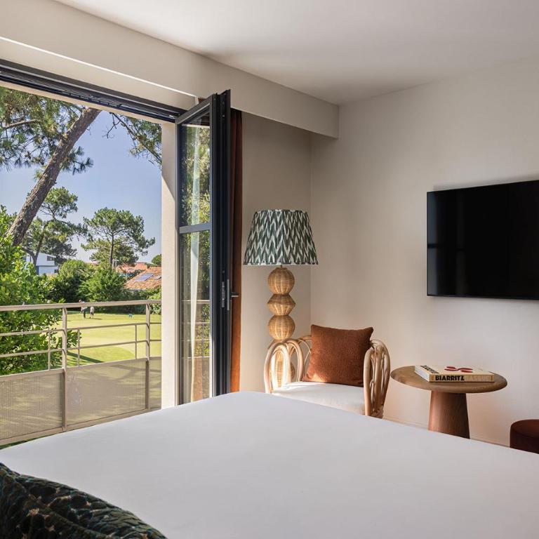 Hôtel Maison Chiberta - Chambre Double Premium avec Balcon et Vue - 7