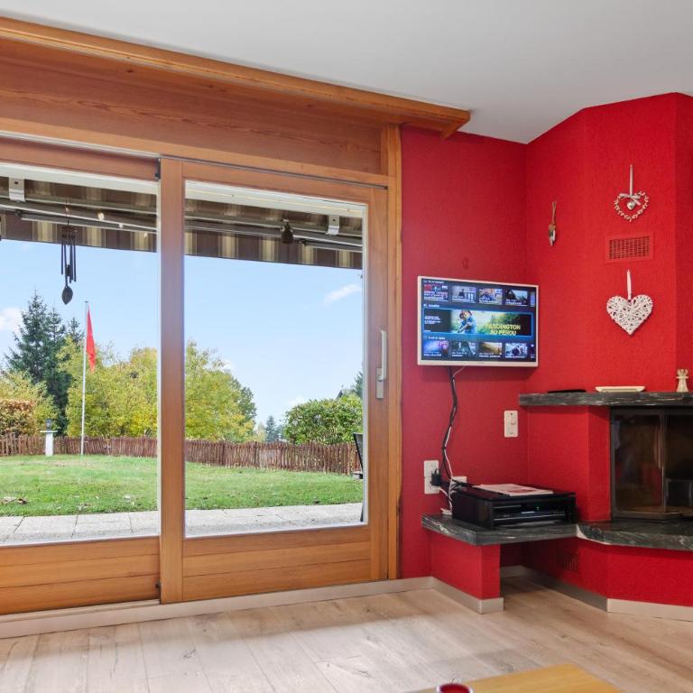 Maison Crans-Montana, 7 pers - 7 lits, Jardin & Carnotzet - Haus mit 4 Schlafzimmern - 12