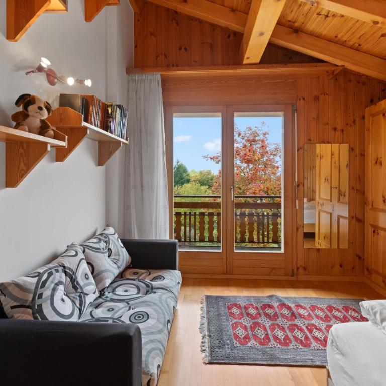 Maison Crans-Montana, 7 pers - 7 lits, Jardin & Carnotzet - Haus mit 4 Schlafzimmern - 54