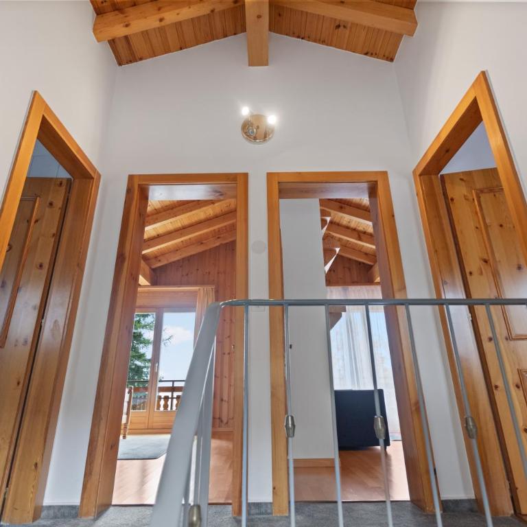 Maison Crans-Montana, 7 pers - 7 lits, Jardin & Carnotzet - Haus mit 4 Schlafzimmern - 42