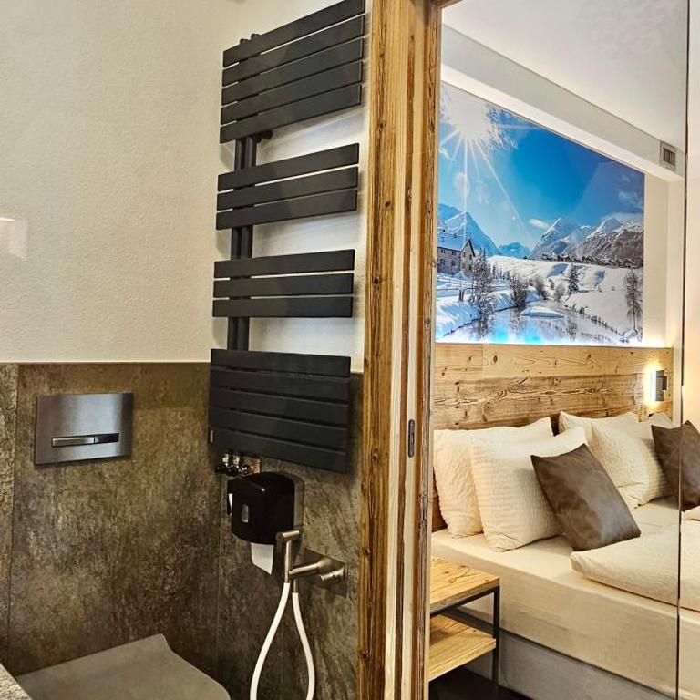 Albergo Alpenrose - Camera Deluxe Matrimoniale/Doppia con Letti Singoli - 3