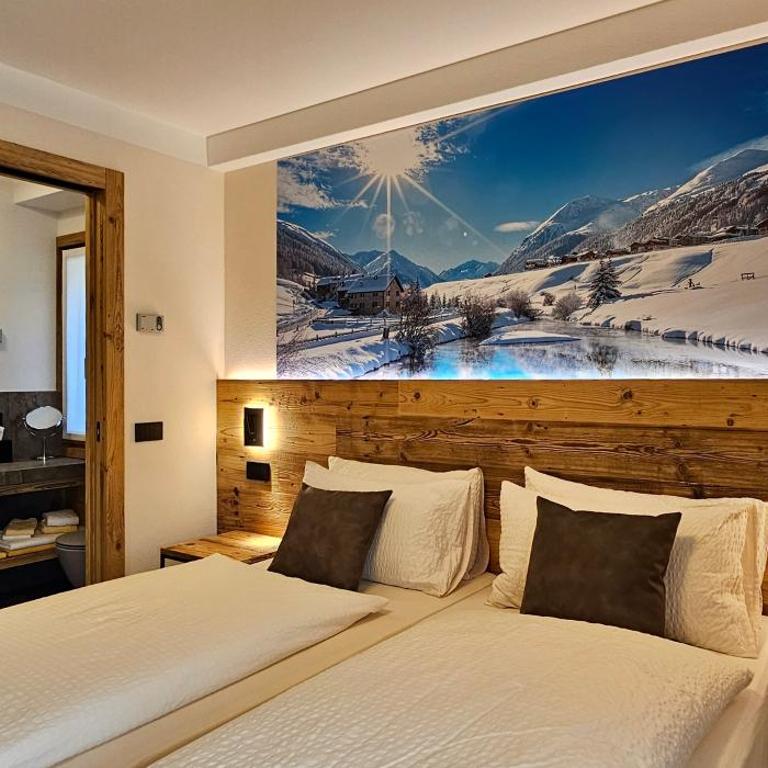 Albergo Alpenrose - Camera Deluxe Matrimoniale/Doppia con Letti Singoli - 1