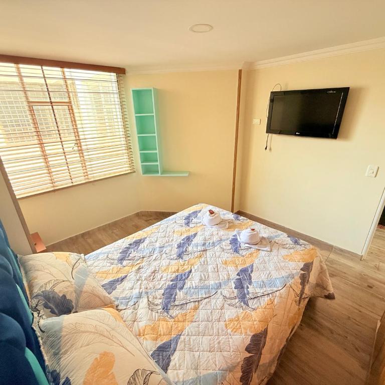 Hospedaje Edificio Alejandria - Apartamento de 2 dormitorios con vistas a la ciudad - 17