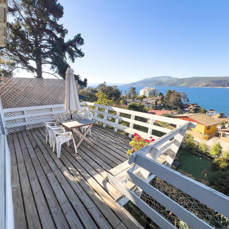 Cómoda casa con terraza y vista al mar en Papudo - Vacation Home - 13